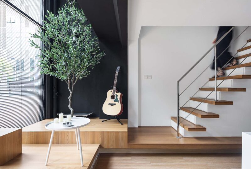 正昉協作設計研究室 | LOFT辦公居住空間改造辦公室