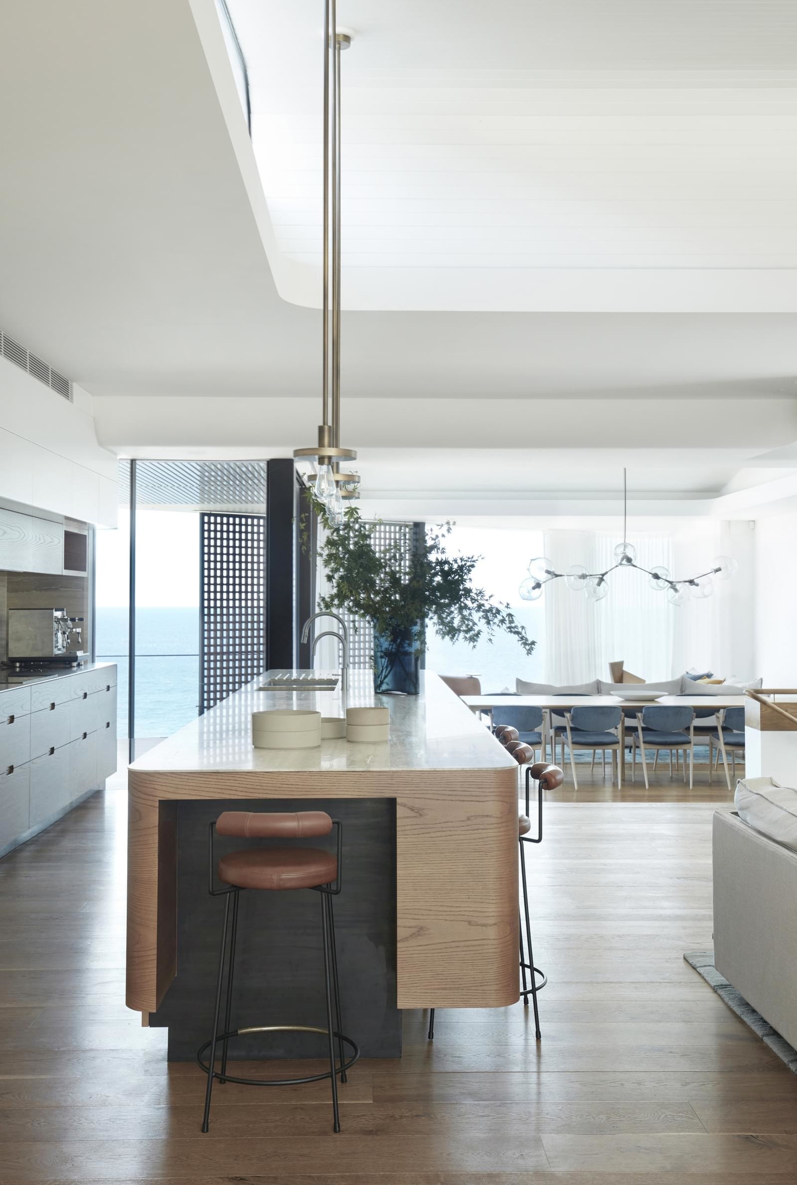 國外別墅設計,海景別墅,玻璃磚,別墅設計,豪宅設計,600㎡別墅設計