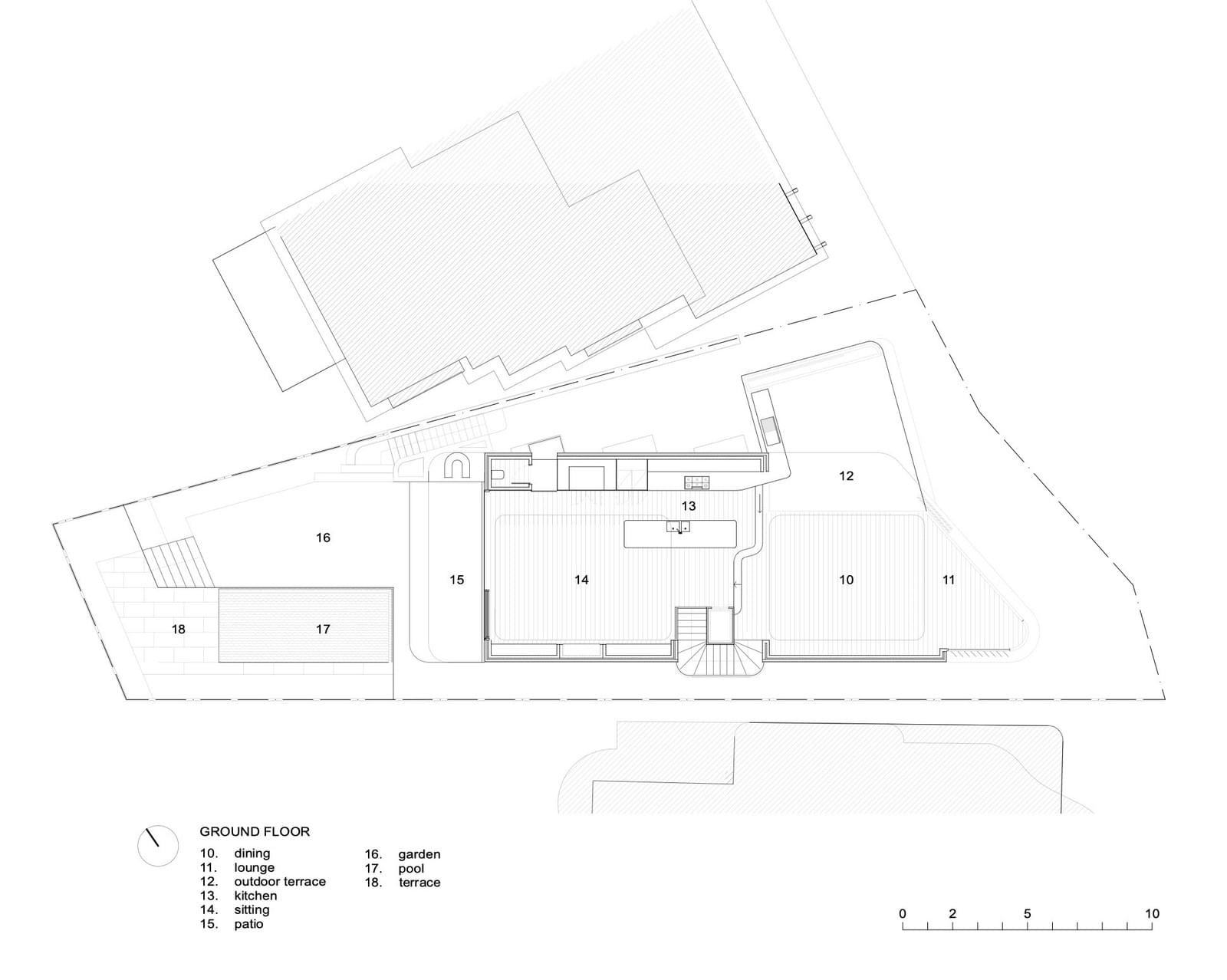 國外別墅設計,海景別墅,玻璃磚,別墅設計,豪宅設計,600㎡別墅設計