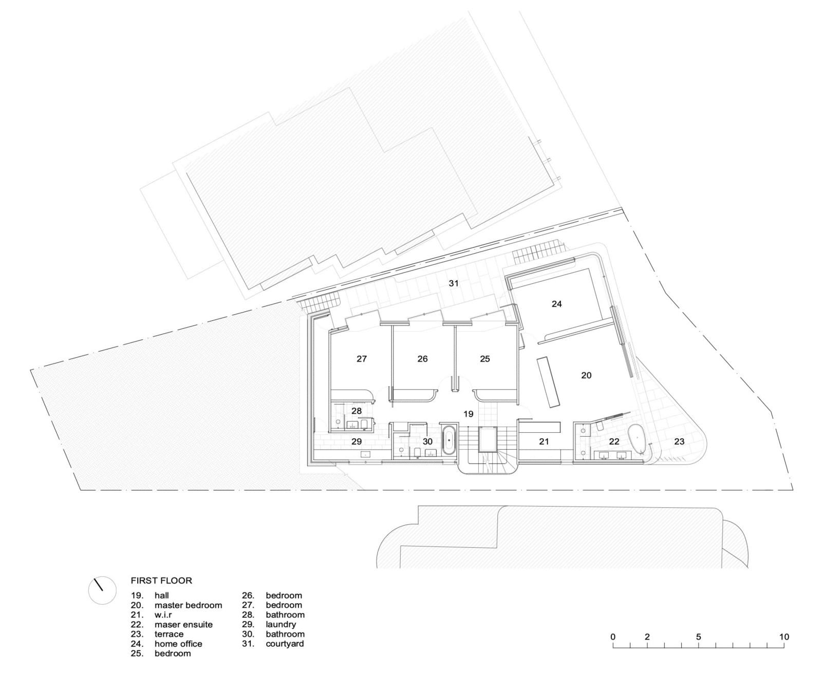 國外別墅設計,海景別墅,玻璃磚,別墅設計,豪宅設計,600㎡別墅設計