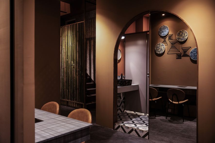 弄木人文空間,拾鮮鍋物設計,餐廳設計,台灣設計,新東方風格,莊舒雲,竹取鑿光