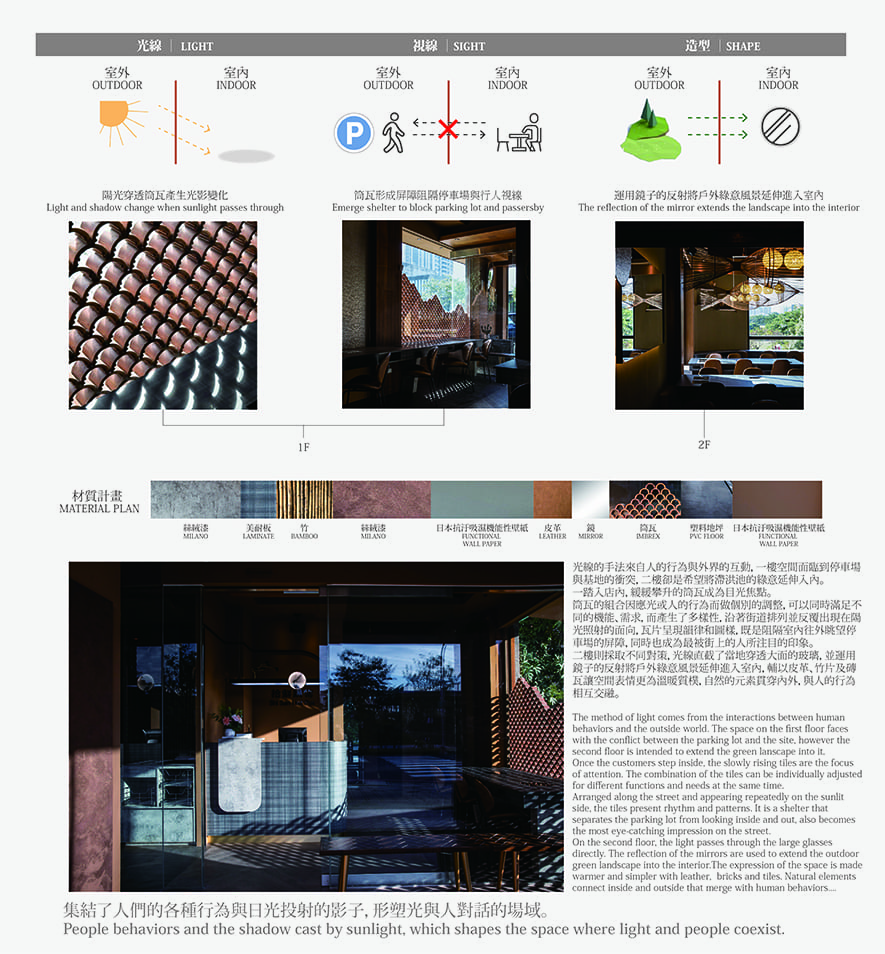 弄木人文空間,拾鮮鍋物設計,餐廳設計,台灣設計,新東方風格,莊舒雲,竹取鑿光