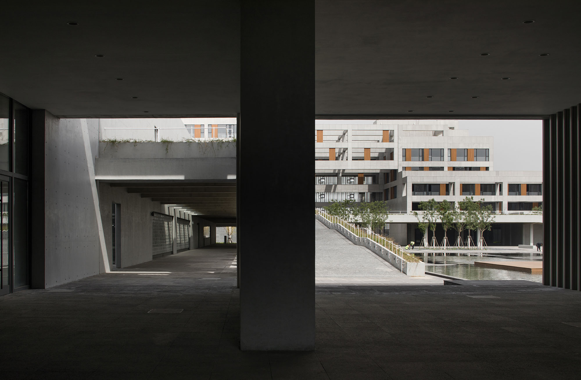 建築設計,社區空間設計,會客中心設計,滄州明珠國際服飾生態新城會客中心,明珠國際服飾生態新城會客中心,嚴暘建築設計工作室,上海嚴暘建築設計工作室