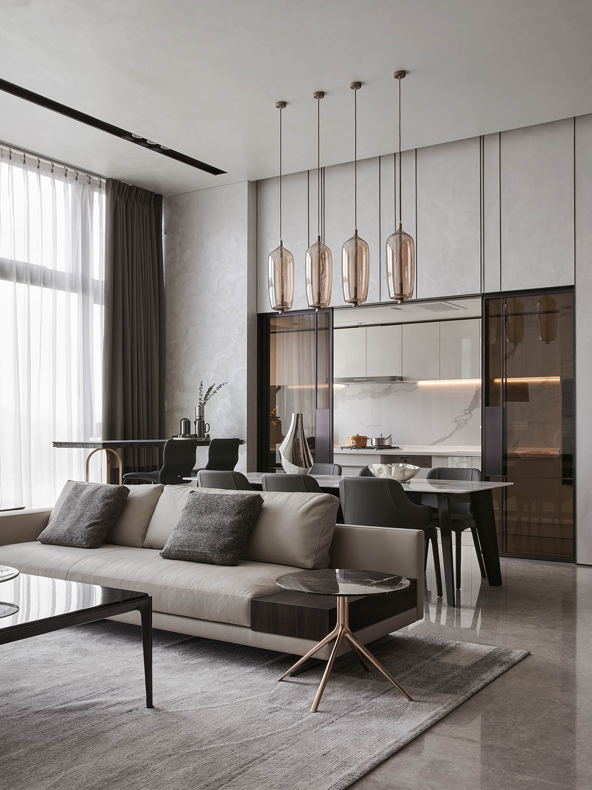 家裝設計,住宅設計,大平層設計,杭州家裝設計,現代風格住宅設計,杭州星耀中心,GFD杭州廣飛室內設計事務所,GFD杭州廣飛室內設計事務所作品