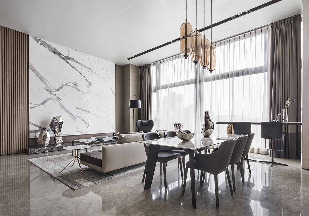 家裝設計,住宅設計,大平層設計,杭州家裝設計,現代風格住宅設計,杭州星耀中心,GFD杭州廣飛室內設計事務所,GFD杭州廣飛室內設計事務所作品