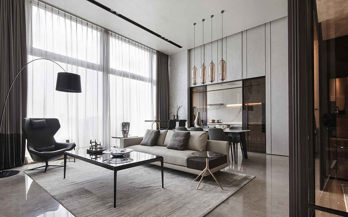 家裝設計,住宅設計,大平層設計,杭州家裝設計,現代風格住宅設計,杭州星耀中心,GFD杭州廣飛室內設計事務所,GFD杭州廣飛室內設計事務所作品