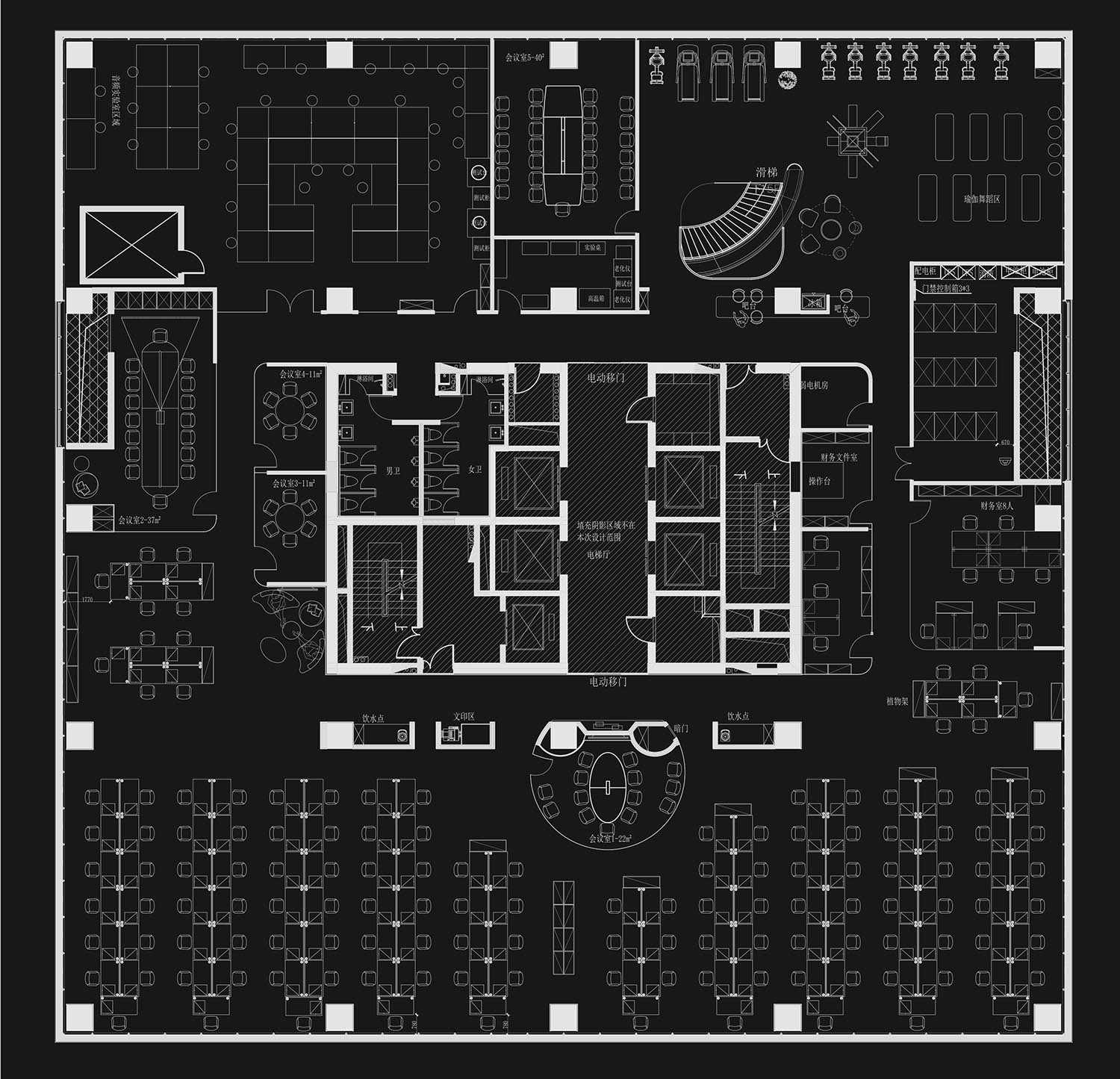 辦公室設計,辦公空間設計,現代風格辦公室設計,上海辦公室設計,科技公司辦公室設計,時象設計,時象空間設計