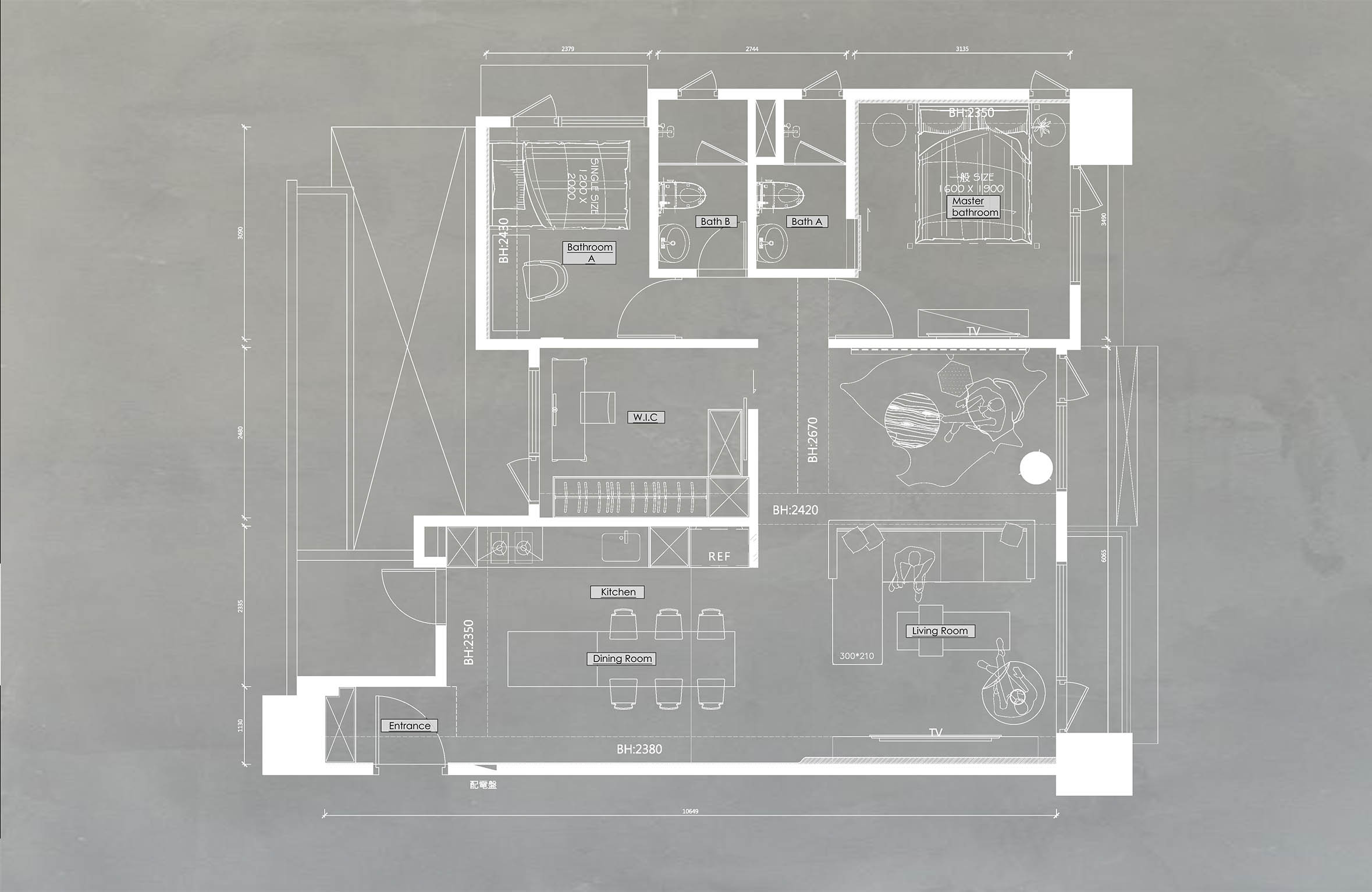 住宅設計,小戶型設計,公寓設計,台灣住宅設計,台灣家裝設計,現代風格住宅設計,台灣公寓設計,台灣公寓,王中丞設計事務所,台灣王中丞設計事務所,王中丞設計事務所作品