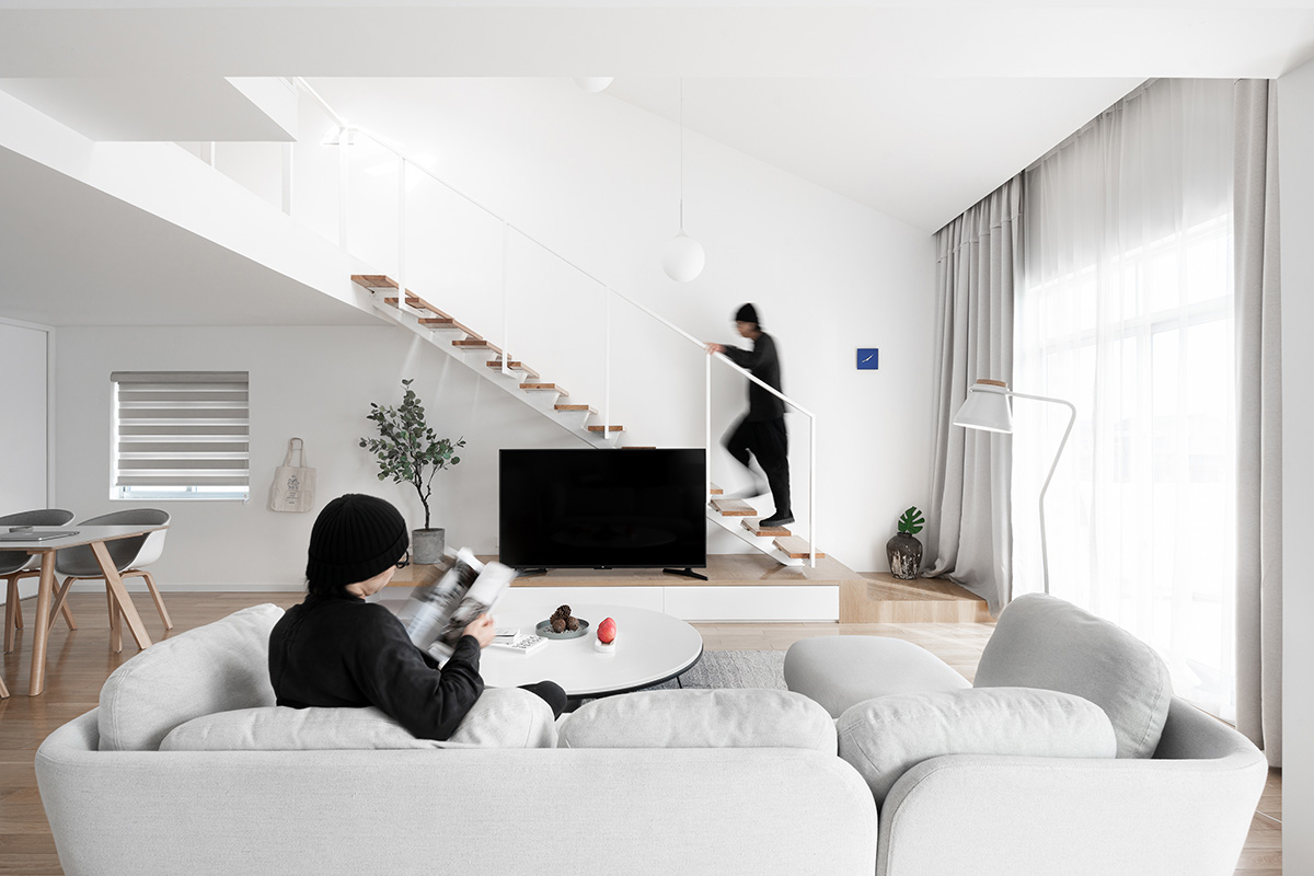 住宅設計,現代風格住宅設計,家裝設計,小戶型設計,複式家裝設計,浙江住宅設計,幾言設計,上海幾言設計