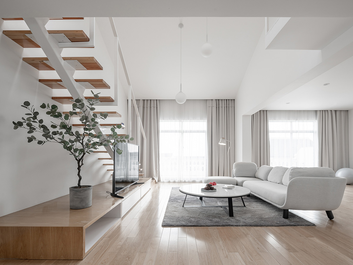 住宅設計,現代風格住宅設計,家裝設計,小戶型設計,複式家裝設計,浙江住宅設計,幾言設計,上海幾言設計