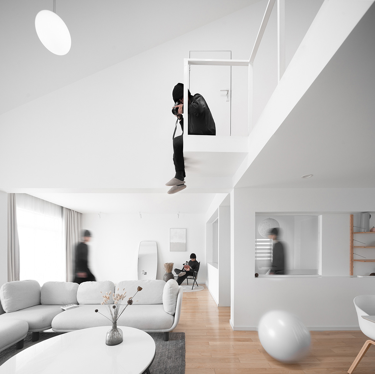 住宅設計,現代風格住宅設計,家裝設計,小戶型設計,複式家裝設計,浙江住宅設計,幾言設計,上海幾言設計