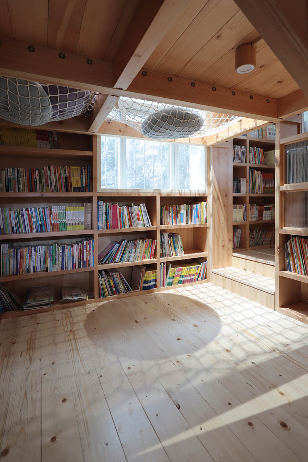 公益圖書館,萬科公益圖書館,圖書館設計,貴陽貞豐縣者相一學圖書室,貴陽貞豐縣雲盤小學 圖書室,尌林建築