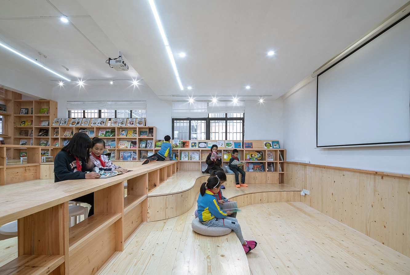 公益圖書館,萬科公益圖書館,圖書館設計,貴陽貞豐縣者相一學圖書室,貴陽貞豐縣雲盤小學 圖書室,尌林建築