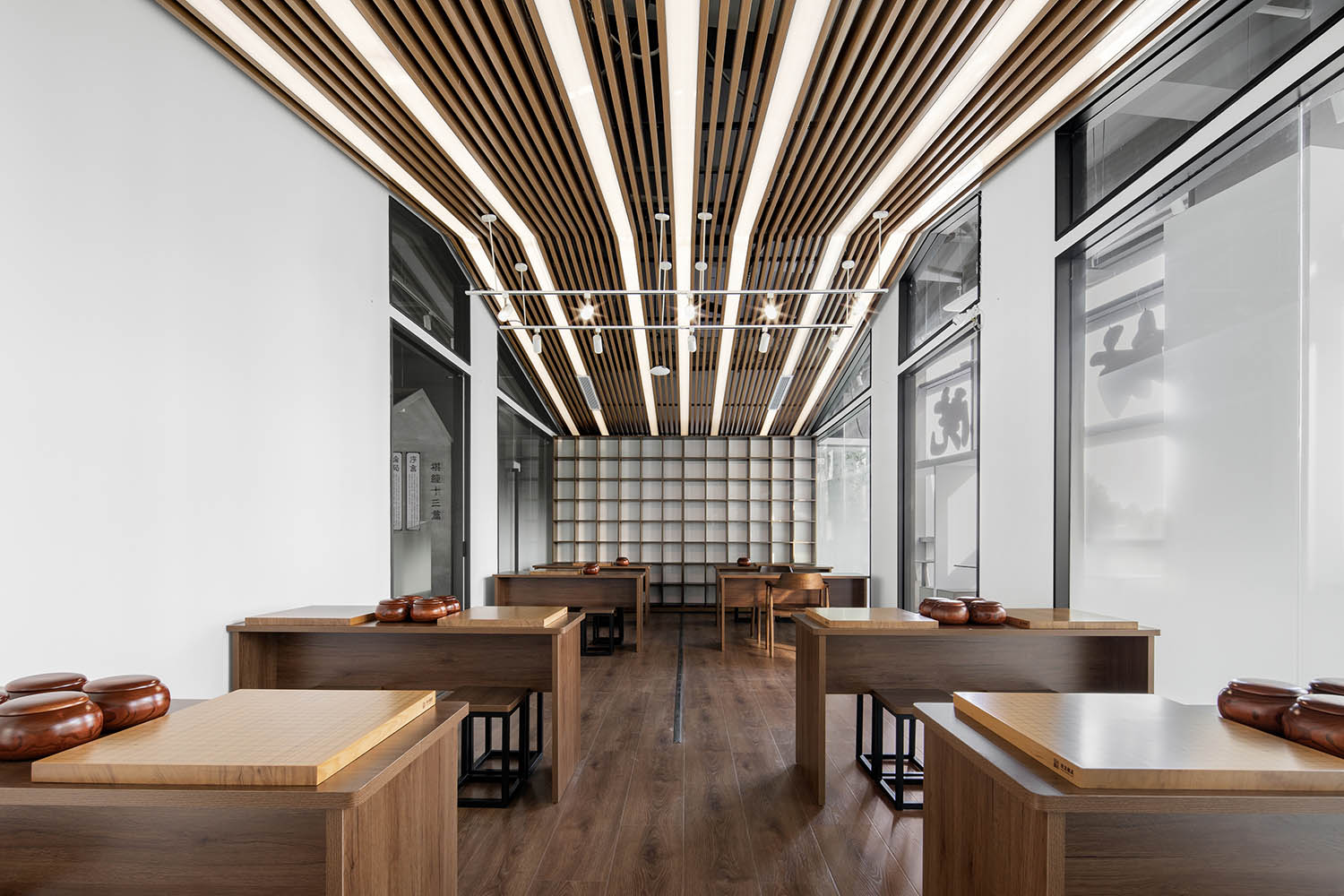 杭州黑白坊棋院,杭州黑白坊棋院設計,圍棋培訓中心,圍棋培訓機構設計,杭州圍棋培訓中心,陳卓軍,獨立設計師