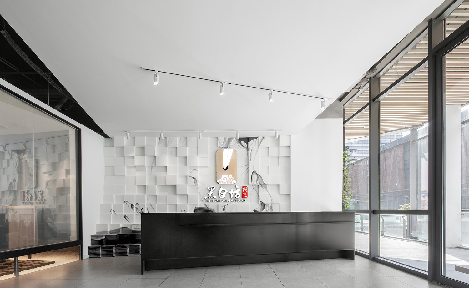 杭州黑白坊棋院,杭州黑白坊棋院設計,圍棋培訓中心,圍棋培訓機構設計,杭州圍棋培訓中心,陳卓軍,獨立設計師