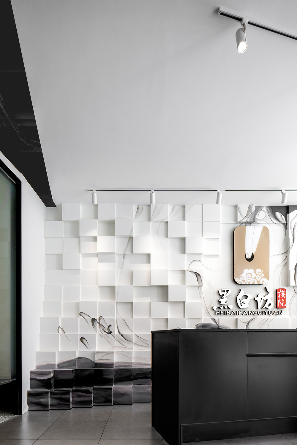 杭州黑白坊棋院,杭州黑白坊棋院設計,圍棋培訓中心,圍棋培訓機構設計,杭州圍棋培訓中心,陳卓軍,獨立設計師