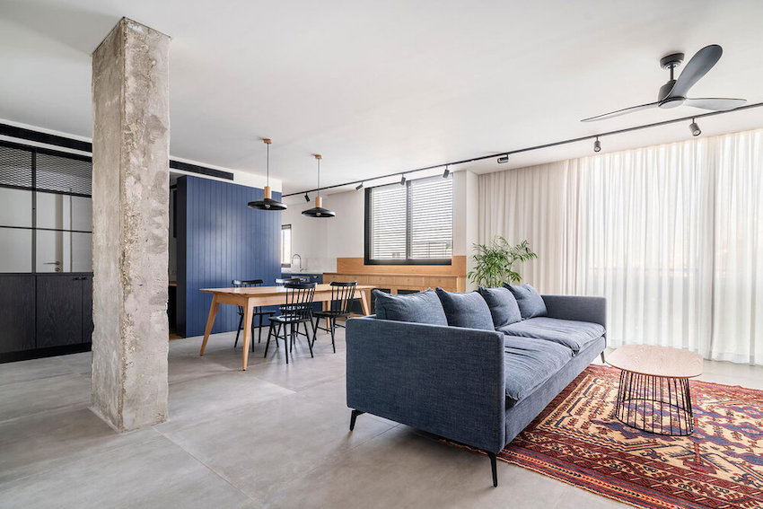 住宅設計,60㎡住宅設計,工業風格設計,國外住宅設計,RUST architects,小戶型設計