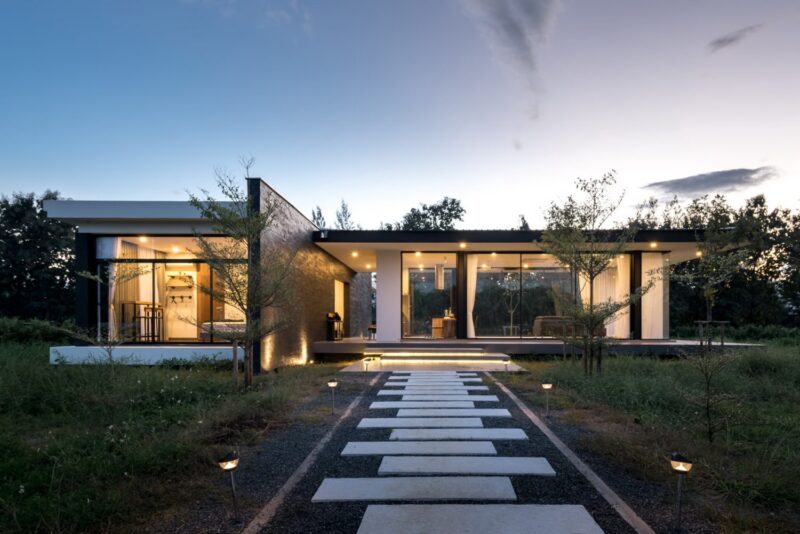 blank studio | 泰國清邁240㎡全開放式觀景別墅