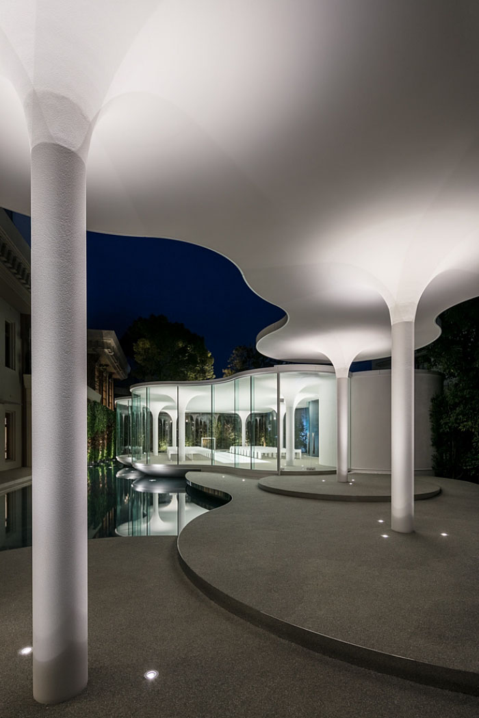 教堂設計,教堂建築設計,白色玻璃教堂,日本白之翼教堂,KTX archiLAB