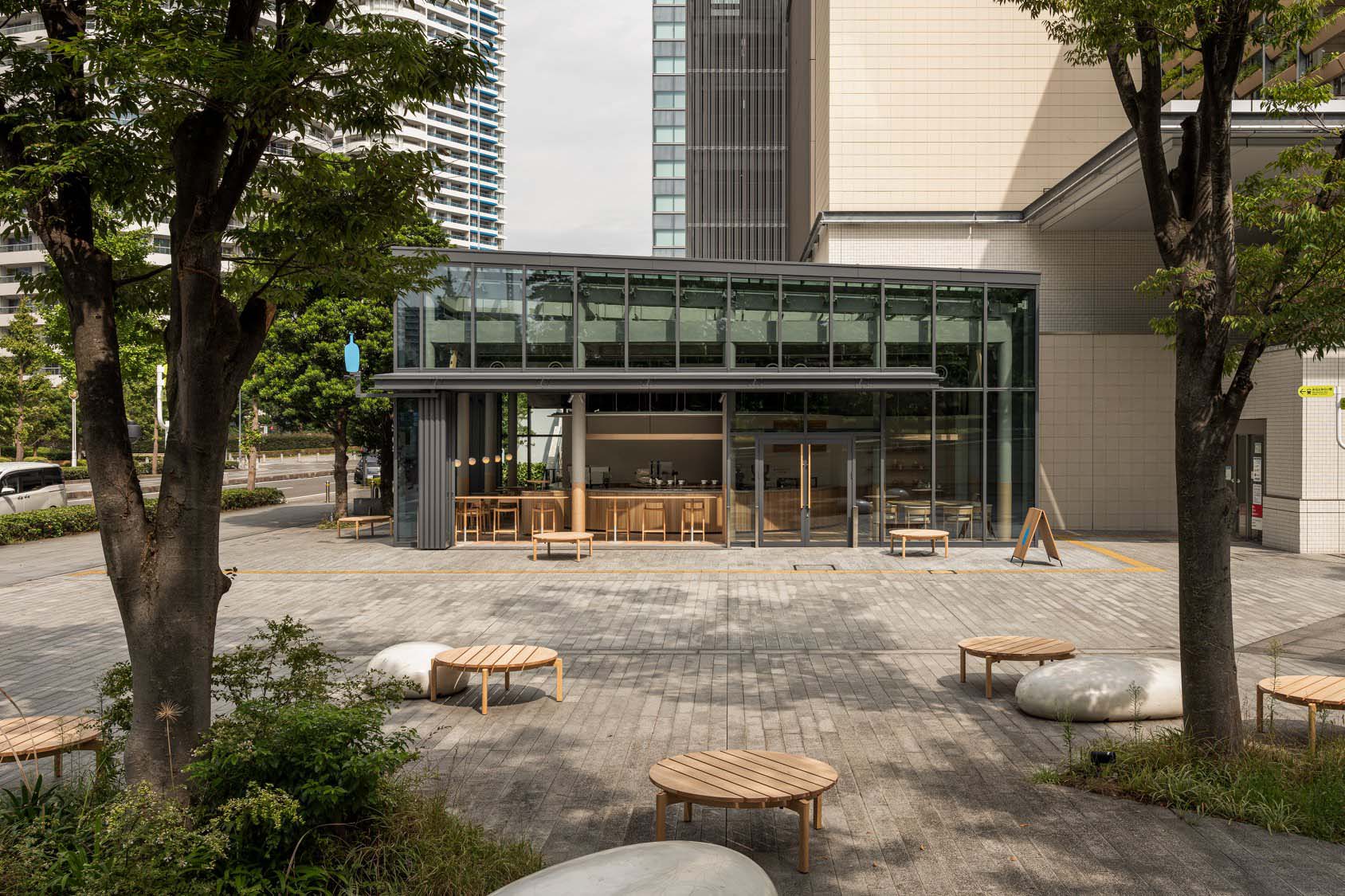 咖啡廳設計,咖啡館設計,網紅咖啡廳,小藍瓶咖啡廳,網紅咖啡廳設計,橫濱小藍瓶咖啡廳,Keiji Ashizawa Design&Norm Architects,Blue Bottle Coffee
