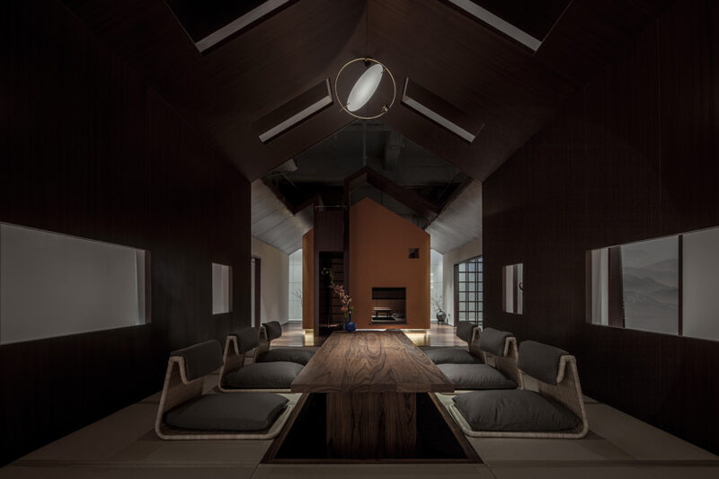 門覺建築 | 遊離於空間的陰翳-上海白水泉茶室