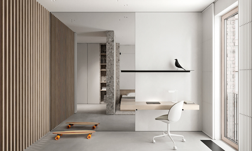 CHUB ARCHITECTS,CHUB ARCHITECTS作品,俄羅斯公寓,公寓設計,國外公寓設計,現代風格公寓設計,簡約公寓設計,住宅設計,國外住宅設計,家裝設計,國外家裝設計