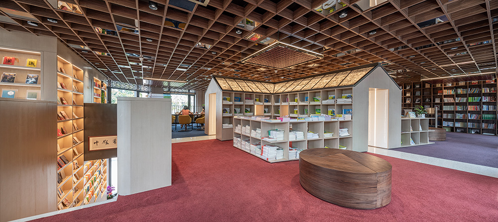 圖書館設計,商業空間,書店設計,上海書店設計,昱景設計,中版書房,中版書房奉賢店,項目投稿