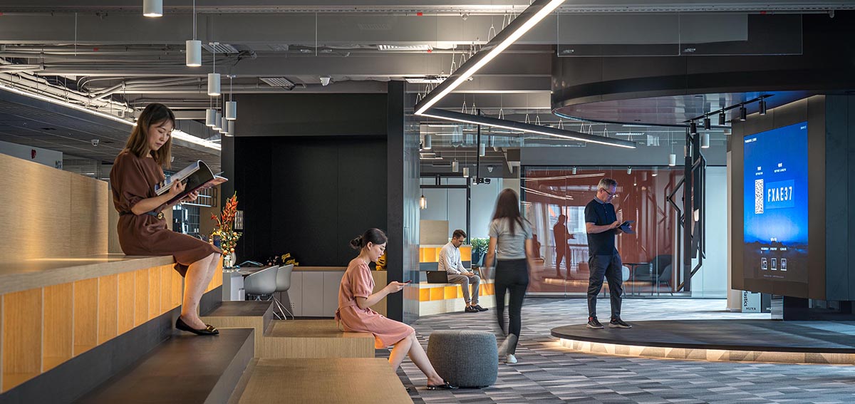 廣州虎牙直播,虎牙直播,辦公室設計,科技公司辦公室設計,現代風格辦公室設計,虎牙辦公室,廣州辦公室設計