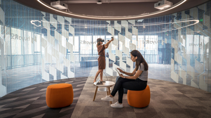 廣州虎牙直播,虎牙直播,辦公室設計,科技公司辦公室設計,現代風格辦公室設計,虎牙辦公室,廣州辦公室設計