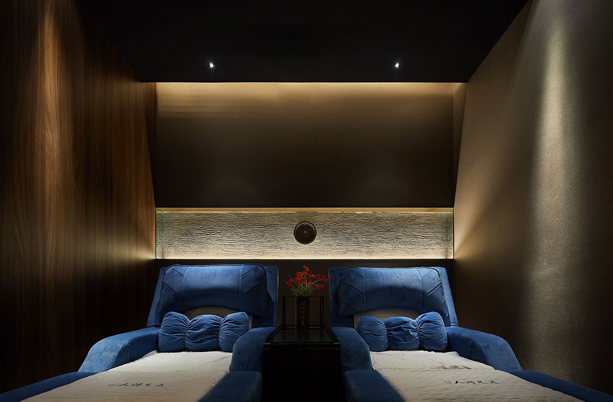 按摩店設計,人河足道運河店,杭州人河足道,足療店設計,杭州足療店設計,路得設計,項目投稿