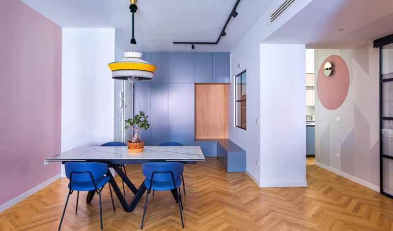 Alessandra Notarangelo | 意大利135㎡繽紛公寓翻新