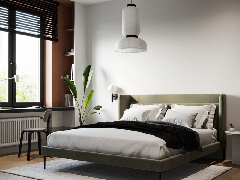 小戶型設計 | 79㎡溫馨而優雅的兩房兩廳