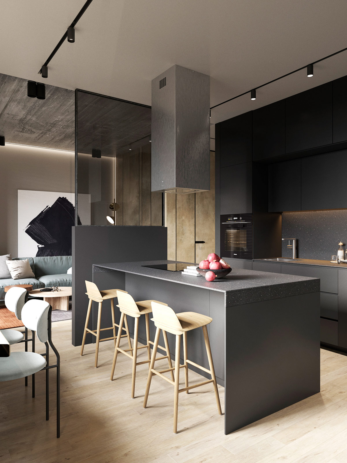 小戶型設計,家裝設計,黑白灰風格設計,軟裝設計,小戶型設計效果圖,小戶型設計案例,小戶型裝修設計