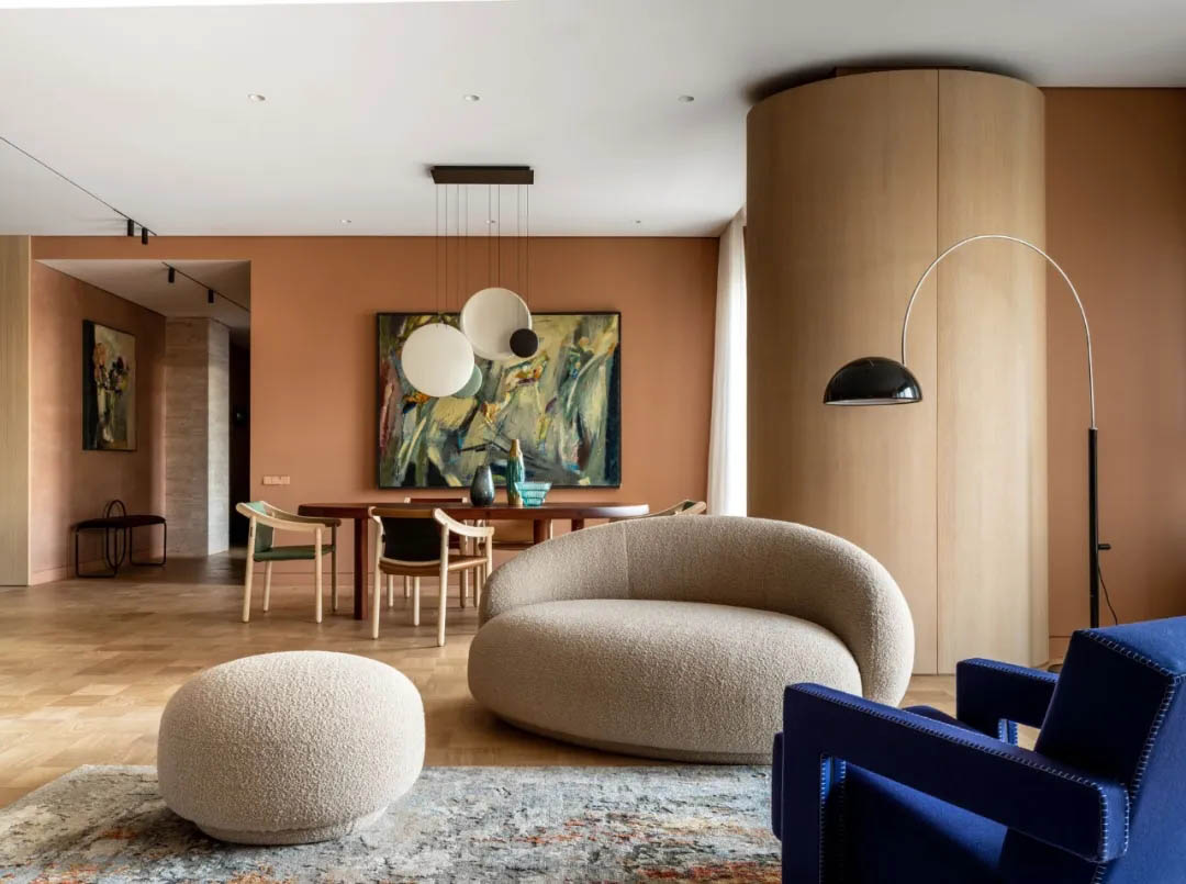 340㎡現代風格大平層,住宅設計,大平層設計,340㎡家裝設計,家裝設計案例,家裝設計裝修效果圖