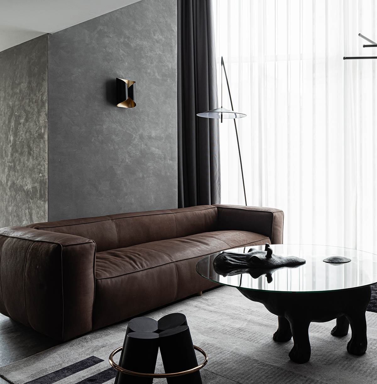 LOFT公寓設計,工業風公寓設計,家裝設計,單身公寓設計,軟裝設計,成都公寓設計,成都天廊T66高端公寓,項目投稿,初一設計,成都初一設計