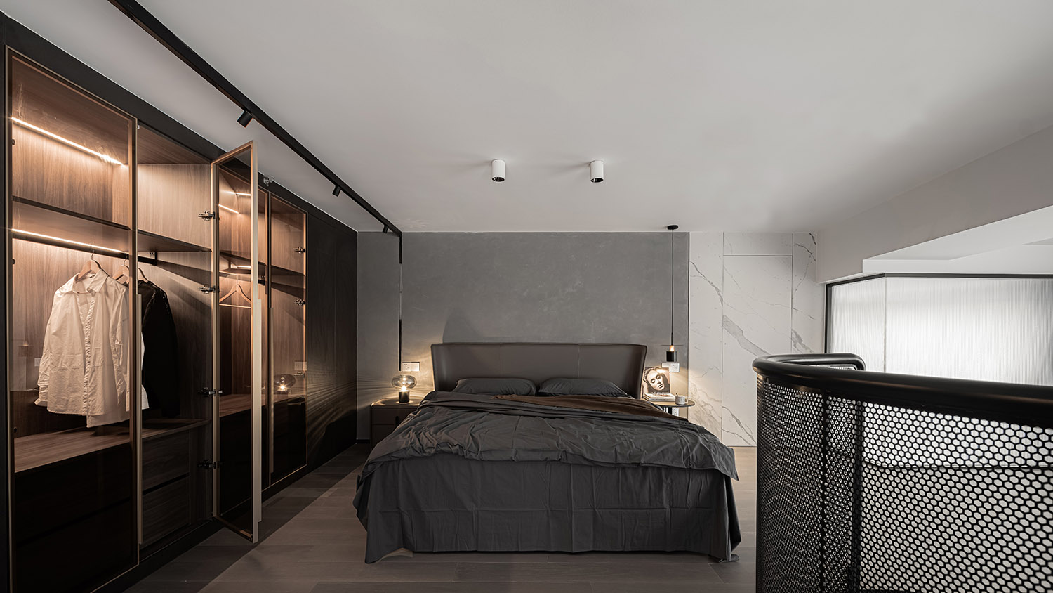 LOFT公寓設計,工業風公寓設計,家裝設計,單身公寓設計,軟裝設計,成都公寓設計,成都天廊T66高端公寓,項目投稿,初一設計,成都初一設計