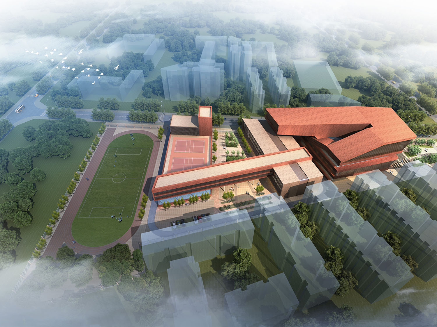 杜茲設計,圖書館設計,校園圖書館設計,中學圖書館設計,成都圖書館設計,成都校園圖書館,成都圖書館,成都外化成中學,成都外化成中學圖書館,項目投稿