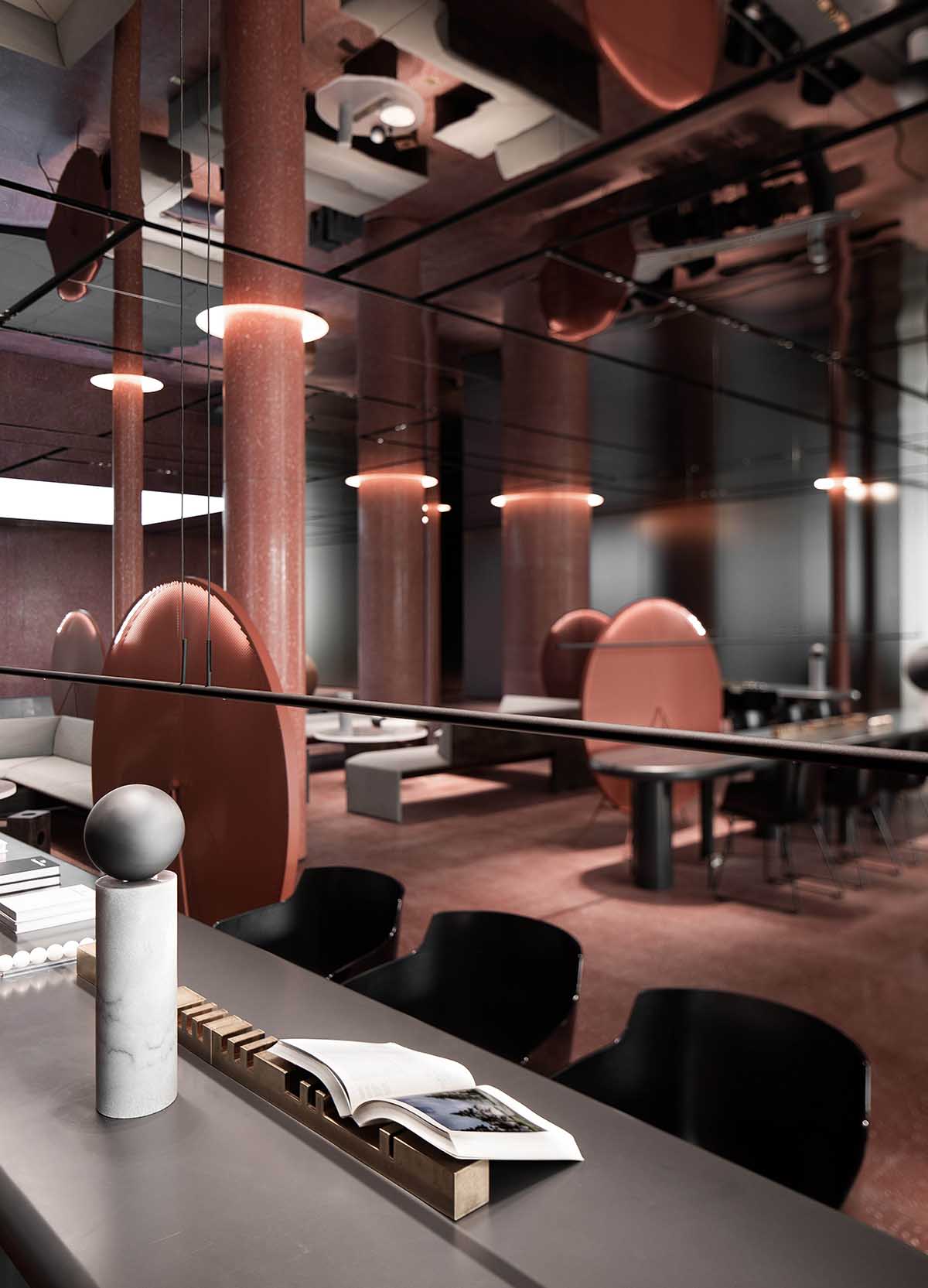 方直穀倉府深圳銷售中心,東倉設計,東倉建設,DOMANI東倉建設餘霖,餘霖設計,牛頓與月亮,深圳售樓處設計,項目投稿