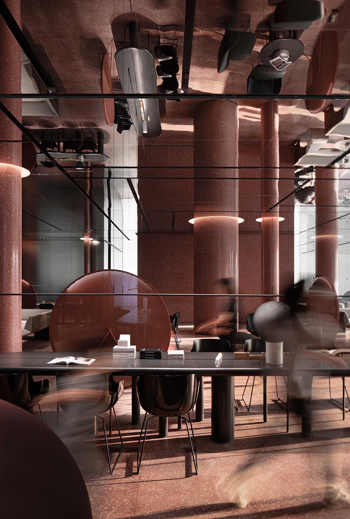 方直穀倉府深圳銷售中心,東倉設計,東倉建設,DOMANI東倉建設餘霖,餘霖設計,牛頓與月亮,深圳售樓處設計,項目投稿