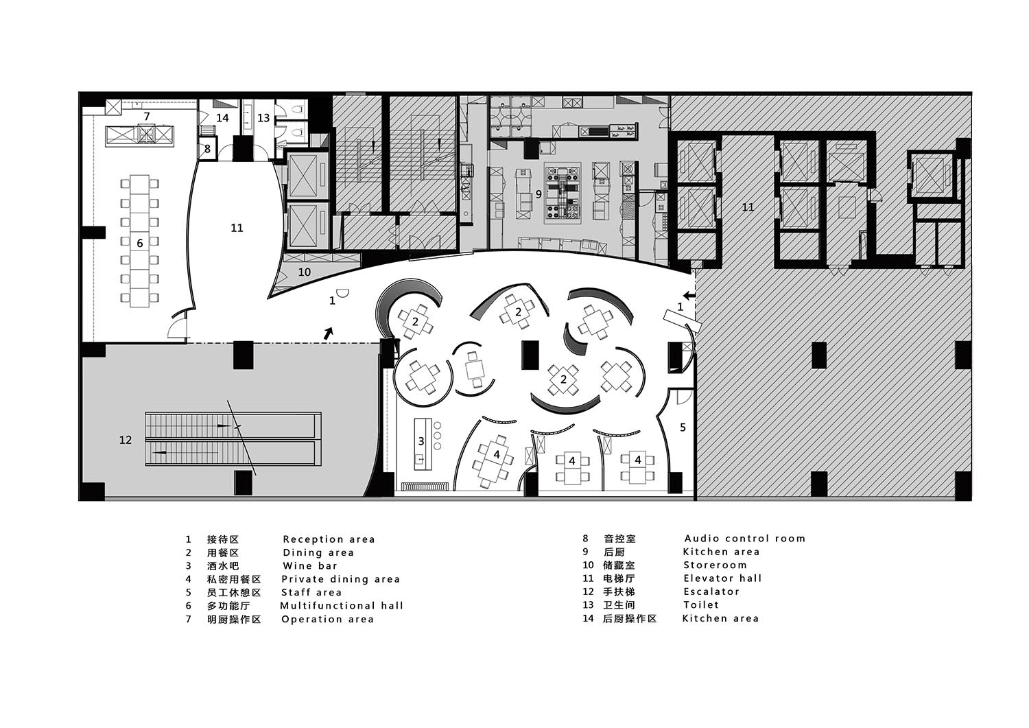 艾克建築設計,餐廳設計,謝培河,深圳高端西餐廳設計,餐廳設計,米其林行政主廚的GENTLE L,項目投稿