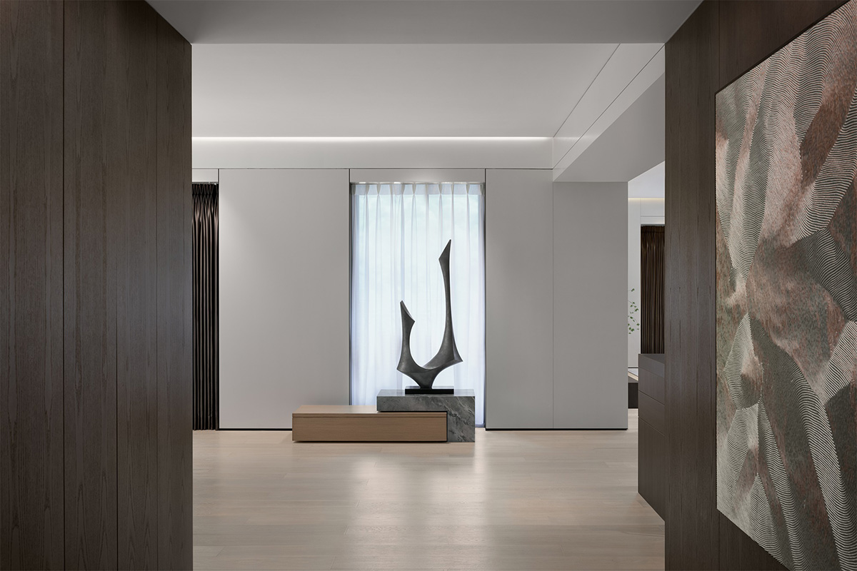 住宅設計,於強住宅設計,深圳住宅設計,深圳香蜜湖後花園,大平層設計,於強室內設計師事務所,於強,YuQiang,YuQiang&Partners,於強設計,項目投稿