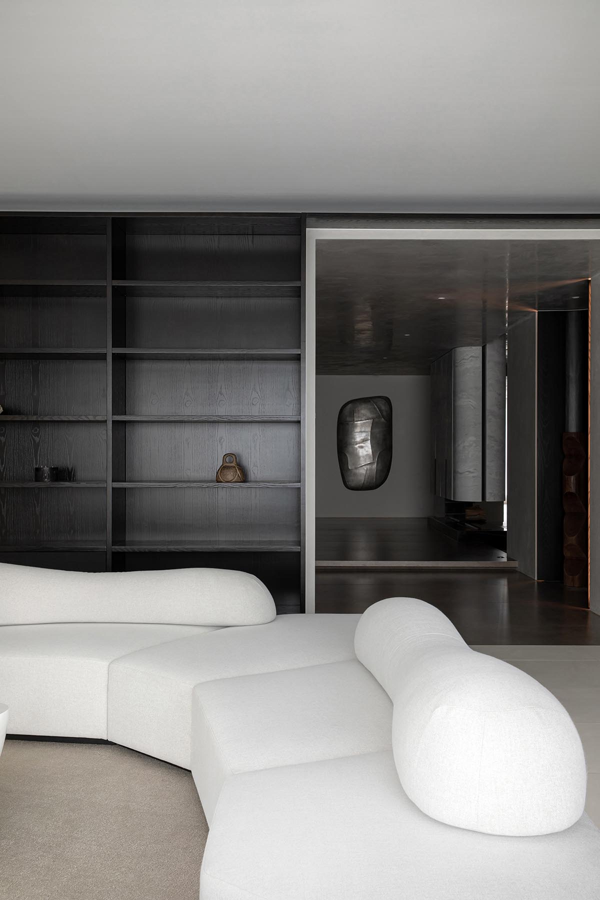 時上建築,住宅設計,大平層設計,450㎡家裝設計,家裝設計案例,家裝設計裝修效果圖,北京450㎡禪宗美學居所,功夫明星向佐的家,北京向佐住宅,時上建築設計作品,項目投稿