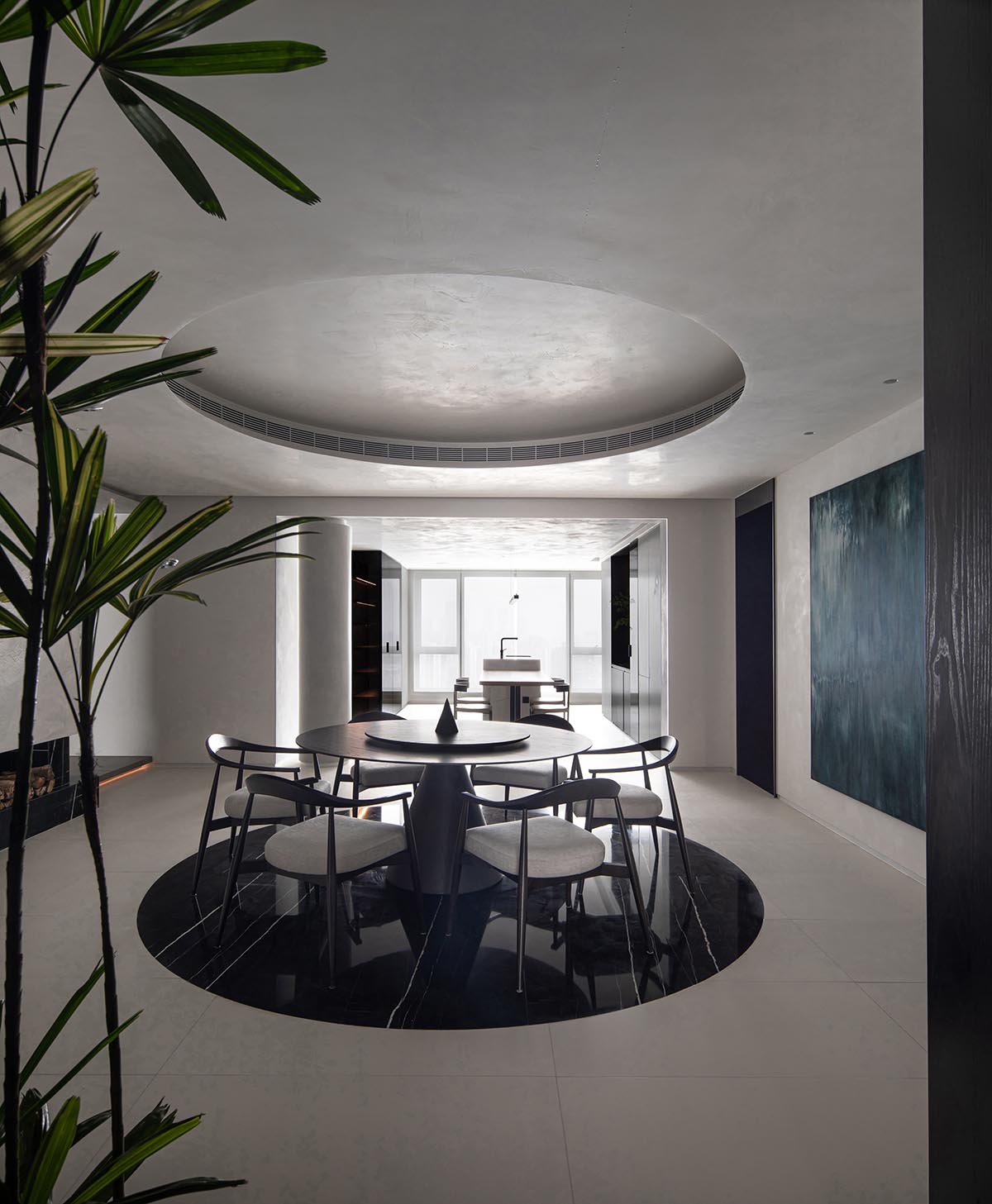 時上建築,住宅設計,大平層設計,450㎡家裝設計,家裝設計案例,家裝設計裝修效果圖,北京450㎡禪宗美學居所,功夫明星向佐的家,北京向佐住宅,時上建築設計作品,項目投稿