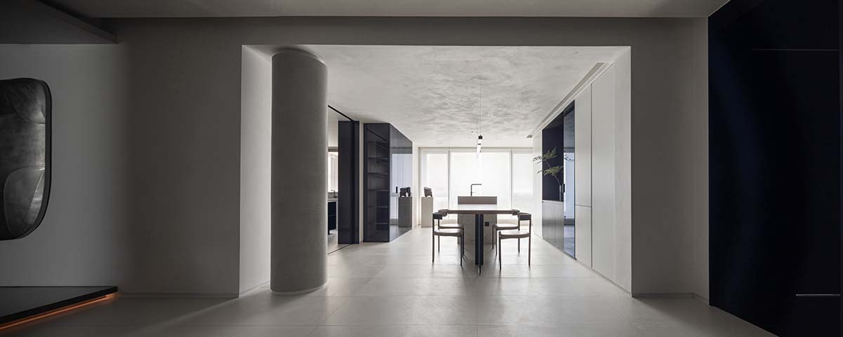 時上建築,住宅設計,大平層設計,450㎡家裝設計,家裝設計案例,家裝設計裝修效果圖,北京450㎡禪宗美學居所,功夫明星向佐的家,北京向佐住宅,時上建築設計作品,項目投稿