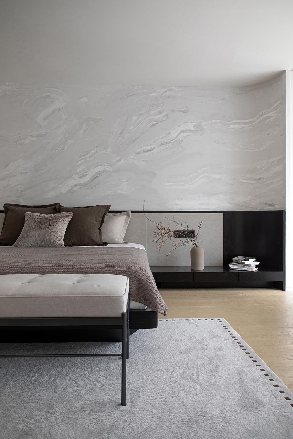 時上建築,住宅設計,大平層設計,450㎡家裝設計,家裝設計案例,家裝設計裝修效果圖,北京450㎡禪宗美學居所,功夫明星向佐的家,北京向佐住宅,時上建築設計作品,項目投稿