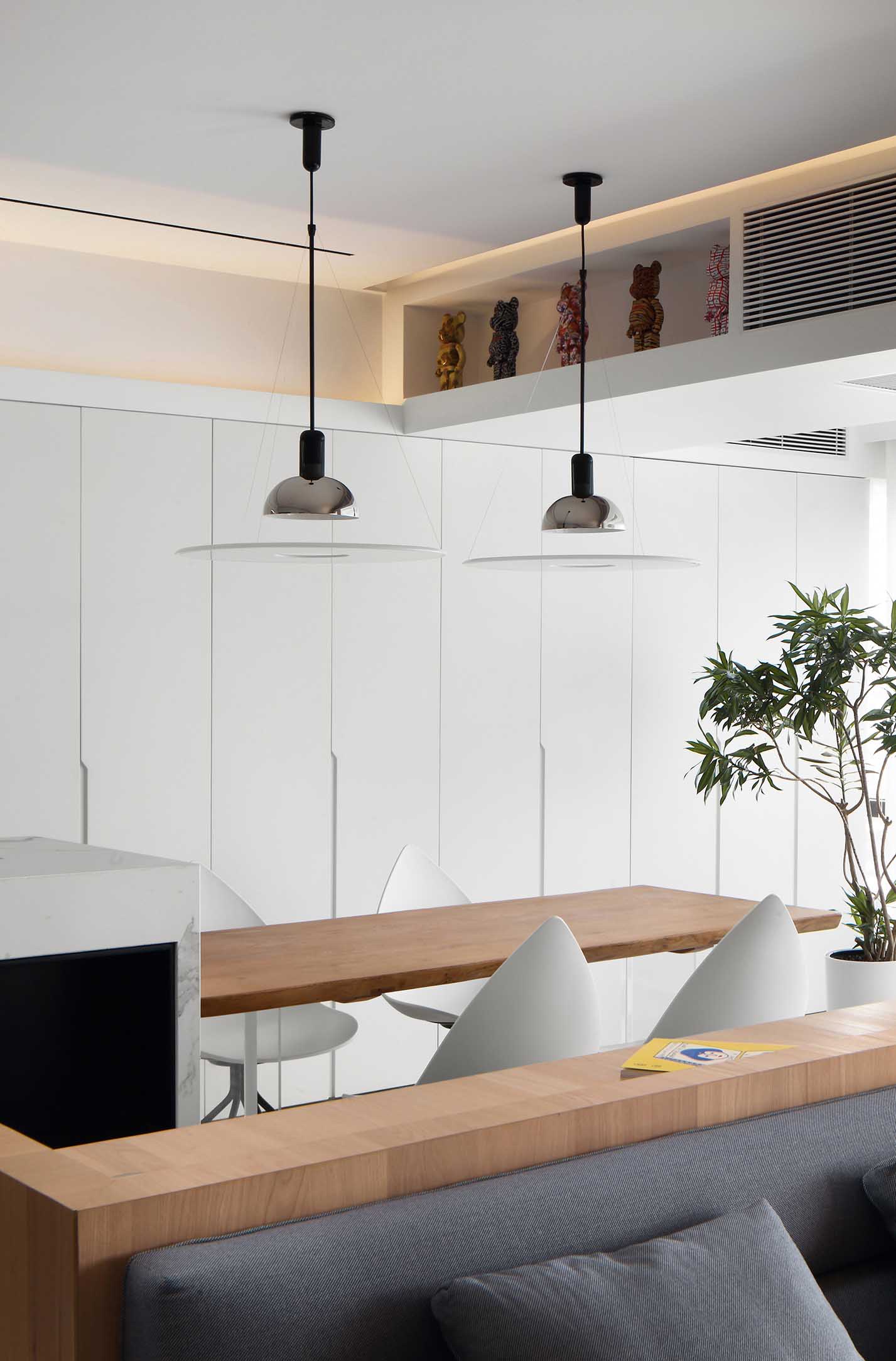 廣州171㎡潮玩之家,一點設計,廣州家裝設計,家裝設計案例,極簡主義,極簡風格設計,項目投稿