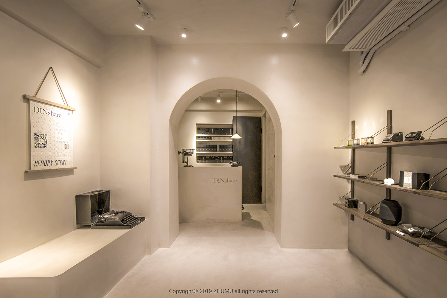 專賣店設計,零售店設計,香水專賣店,香水零售店,廣州香水專賣店設計,廣州氣味翻譯所DINSHARE,廣州氣味翻譯所,氣味翻譯所DINSHARE,築睦建築設計,築睦建築設計事務所,項目投稿