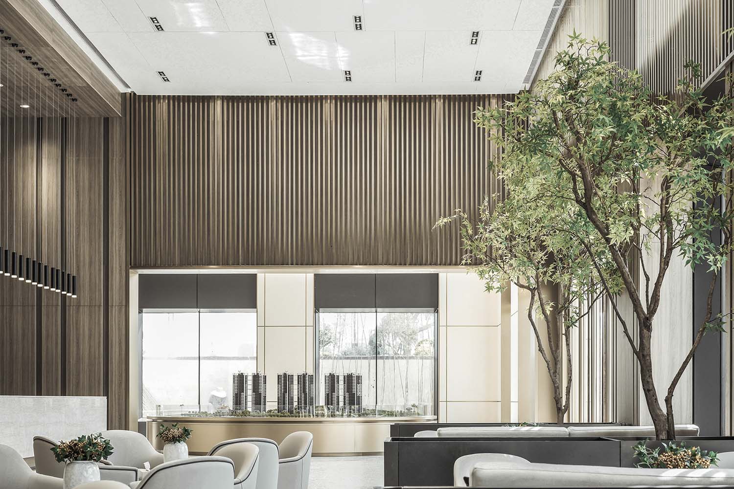 售樓處設計,銷售中心設計,樣板房設計,江門尚璟營銷中心,尚璟營銷中心,築睦建築設計,築睦建築設計事務所,項目投稿