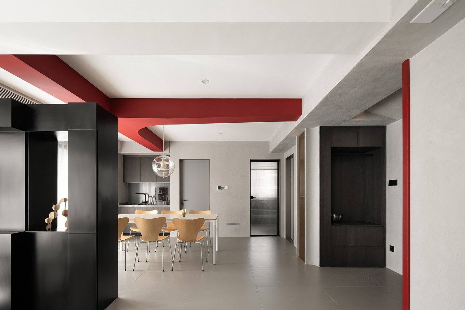 家裝設計,住宅設計,現代風格住宅設計,杭州住宅設計,杭州家裝設計,大平層設計,項目投稿,DNA,DNA邸內建築,杭州DNA邸內建築設計,DNA邸內建築設計