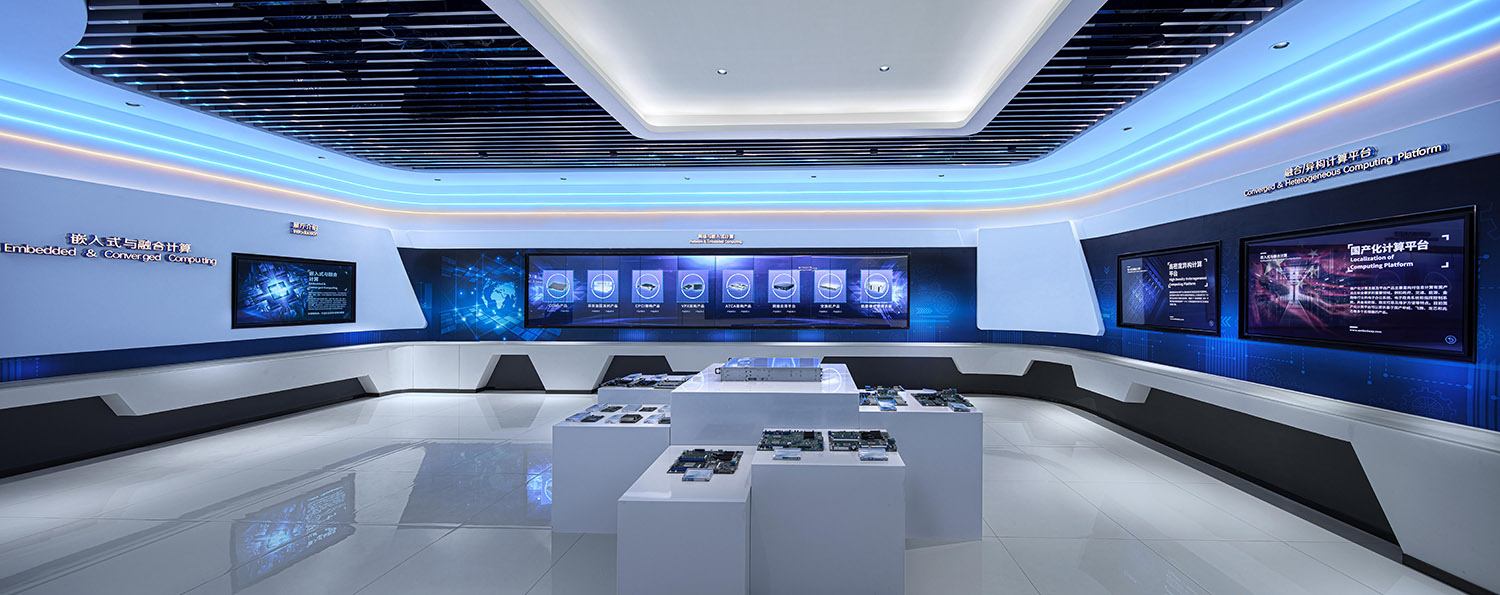 展廳設計,科技展廳設計,上海展廳設計,上海科技展廳設計,恒為科技上海企業展廳,恒為科技,時象設計,時象空間設計,項目投稿